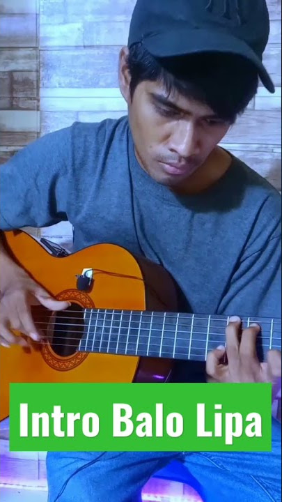 Melodi / intro Balo lipa viral tik tok | Fingerstyle guitar cover by Zalil