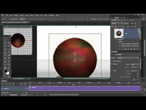 Animated Textures Onto D Objects | Photoshop Tutorial Animated Textures Onto D Objects | Photoshop Tutorial