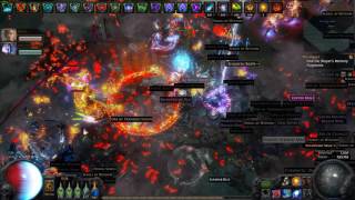 Path of Exile friend lands an exalted orb drop!
