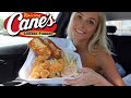 Raising Canes Mukbang! (Fried Chicken)