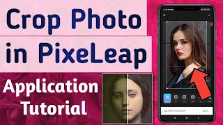 How to Crop Photo in PixeLeap App screenshot 4