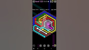 How To Solve Flow Free Hexes Premium 13x13 Mania Level 125 Board Walk Through Solution Walkthrough