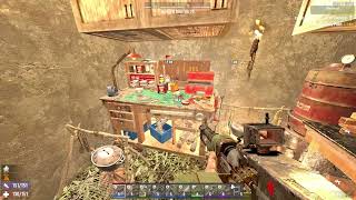 7 Days to Die How to pick up a forge or workbench