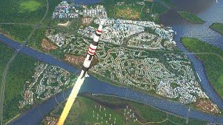 MERRY CHRISTMAS EVE Building a GREAT EMPIRE - Capital City Construction | Cities: Skylines Gameplay