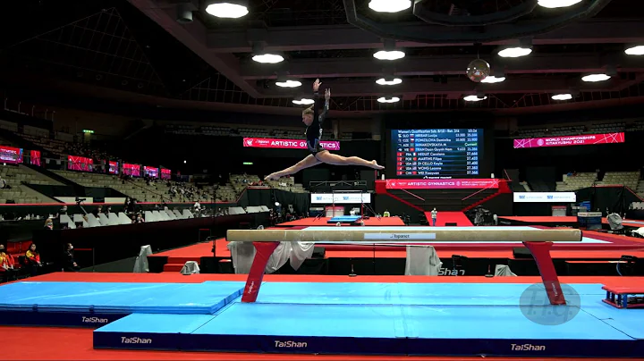 MINAKOVSKAYA Milana (AZE) - 2021 Artistic Worlds, Kitakyushu (JPN) - Qualifications Balance Beam