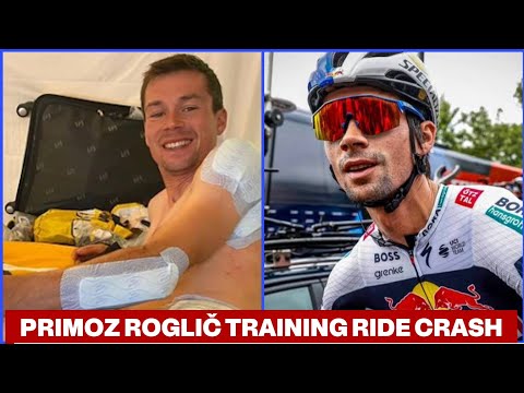 Video Primož Rogli? hit by car during training ride and injured: VUELTA A ESPAÑA IN DOUBT