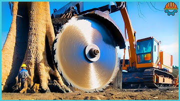 Amazing Fastest Big Forestry Chainsaw Machines That Are on Another Level