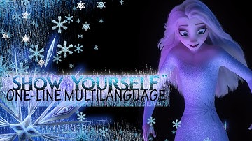 FROZEN II || ELSA DRESS TRANSFORMATION ONE-LINE MULTILANGUAGE (40 VERSIONS/ WITH MV)