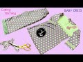Very easy baby girl dress cutting and stitching | baby frock ki cutting and stitching