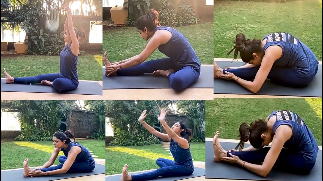 Shilpa Shetty Morning Yoga Yoga for weight Loss YouTube