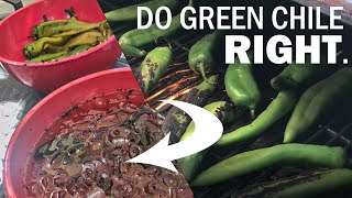 Traditional Green Chile Roasting Has Got It All Wrong.