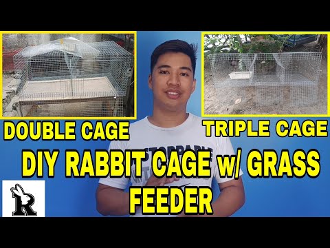 Video: Paano Bumuo Ng Mga Cages Ng Kuneho