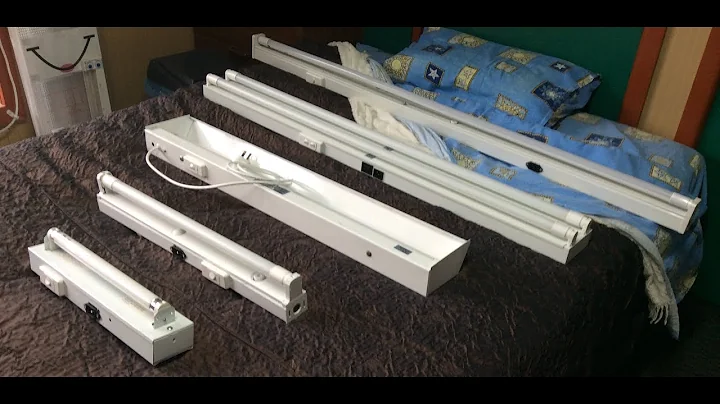 Fluorescent batten sizes and calibers