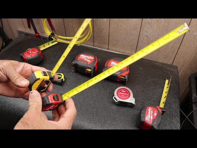 Trying a milwaukee tape measure compared to my old fat max. I really like  the features over the newer fat max. Longer upward hook that goes above the  magnet so you dont