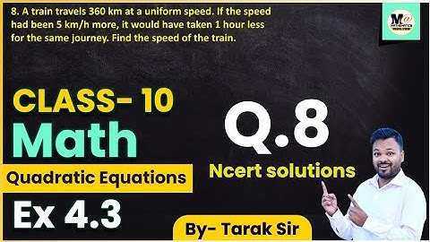 Class 10 Math Exercise 4.3 Question 8 | CBSE | NCERT solutions | Ex 4.3 | Board Exam 2023