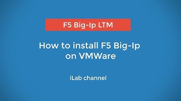 How to install F5 big-ip on vmware