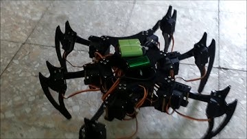 3 DOF six legged hexapod
