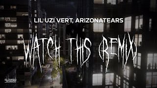 lil uzi vert, arizonatears - watch this (pluggnb remix) [ slowed + reverb ] (lyrics) Resimi