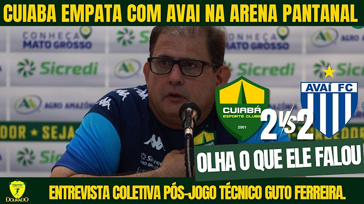 Entrevista coletiva pós-jogo técnico Guto Ferreira.