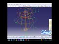 CATIA V5 Shaft Command Explained in 1 min | Part Design Tutorial #Shorts