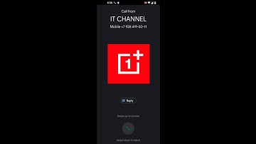 OnePlus 9 Incoming Call (Screen Video)
