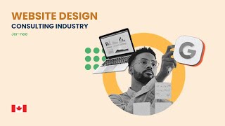 Website Design For A Consulting Business | Lead Generation | Landing Page Design