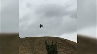 Long Dirtbike Jump