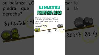 PROBLEMA 13 CUADERNILLO LIMATEJ PRIMARIA 2026