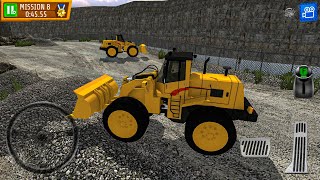 Direksiyonlu Mega Kepçe (Dozer) Sürüş Oyunu || Quarry Driver 3: Giant Trucks #6 - Android Gameplay screenshot 5