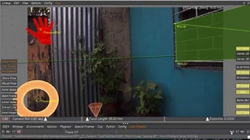 3DEqualizer motion tracking test