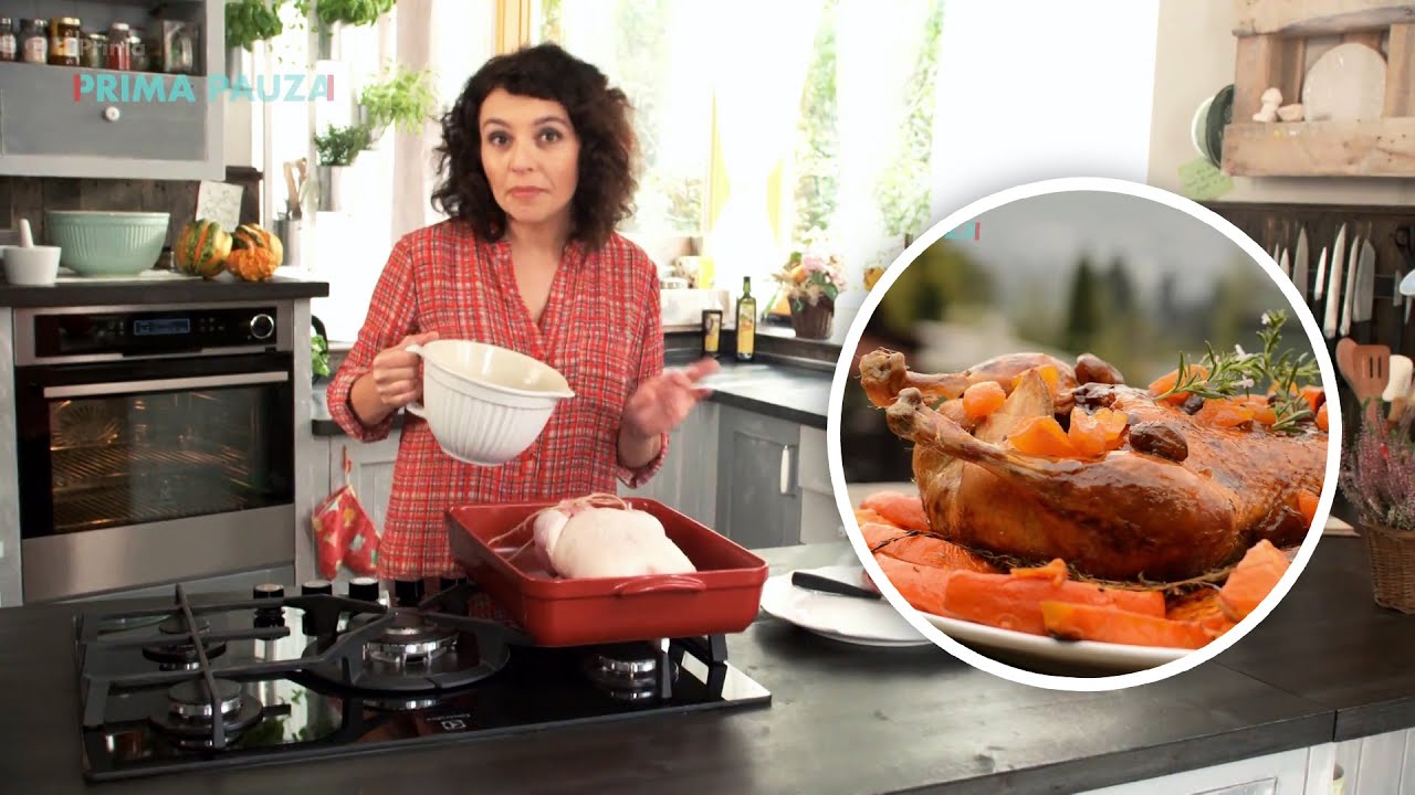 Karolína, domácí kuchařka: Dokonalá kachna pomalu pečená s kaštany a křupavou dýní