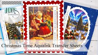 LDRS Creative | 3 AquaInk Scenic Christmas Cards