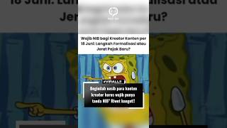 Beginilah nasib para konten kreator harus wajib punya tanda NIB!!