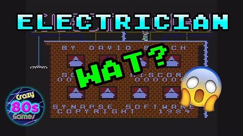 Electrician // Atari 800 8Bit Game