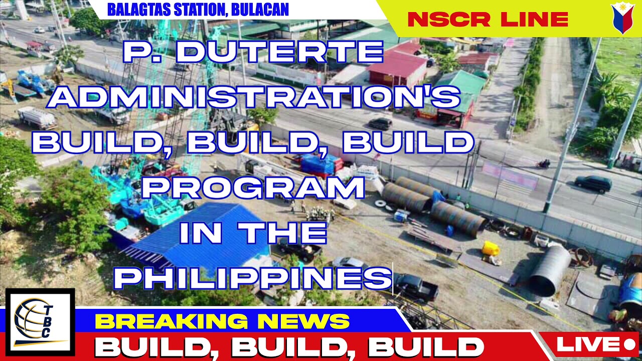 NSCR Line - Balagtas Station, Bulacan | Build, Build, Build Project | Duterte Administration