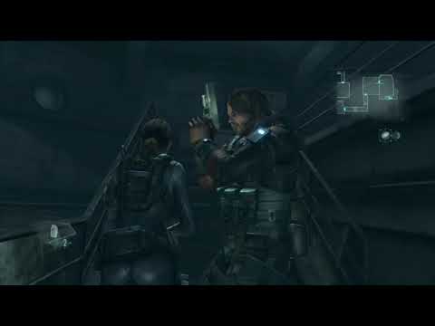 Video: Resident Evil Revelations - Afsnit 6, Cat And Mouse: Søg Efter Jill Og Parker, Leder For Bilge-slaget, Trident Key Placering