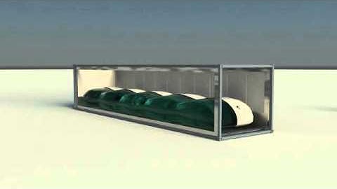 R Flex Reinforced Self Supporting Reefer Flexitank