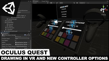 Oculus Quest Development - My VR Drawing Prototype With Overview and New Controller Options (Part 2)