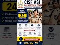 CISF ASI Recruitment 2026 🔥 24 Para Medical Staff Posts | Apply Online Before 07 July