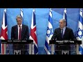 Statements by PM Netanyahu and UK Foreign Secretary Hammond