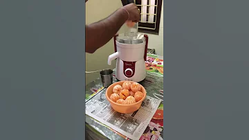 Best Orange Juice With Philips Juicer HL7705 