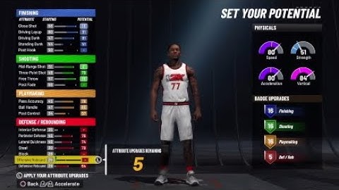 Best Ja Morant slashing playmaker 2k22 build