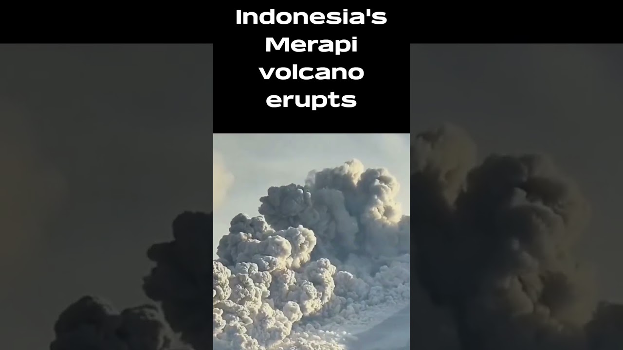 Indonesia’s Merapi volcano erupts again! Volcanic ash covers everything Indonesia’s Merapi volcano erupts again! Volcanic ash covers everything