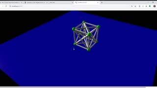 Breathing cube, k = 1000