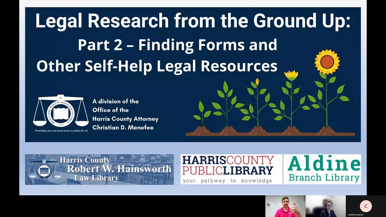 Legal Research from the Ground Up: Part 2 – Finding Forms and Other Self-Help Legal Resources