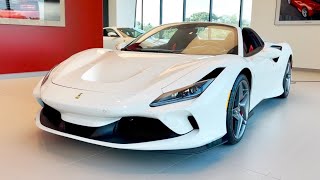 2022 Ferrari F8 Tributo Spider Bianco Cervino 710HP | In-Depth Video Walk Around