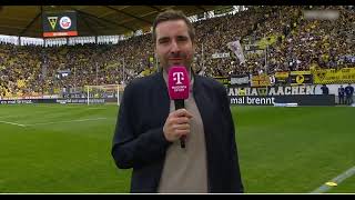 Alemannia Aachen vs. FC Hansa Rostock | Trainer vorher