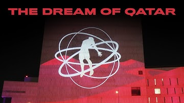 The Dream of Qatar / Mesmerizing Projection Mapping Art for Qatar 2022