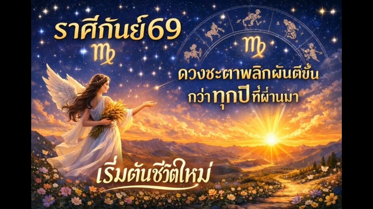 ราศีกันย์ ดวงชะตาพลิกผันดีขึ้น กว่าทุกปีที่ผ่านมา เริ่มต้นชีวิตใหม่ #ดูดวง