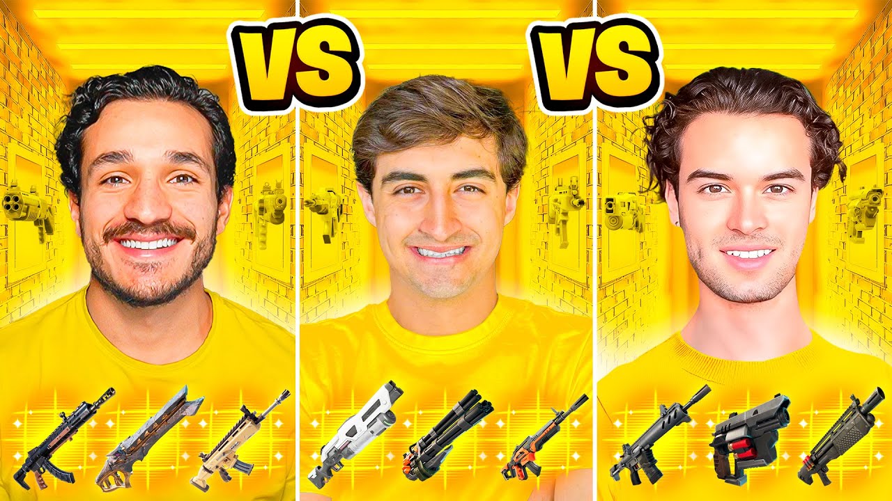 Jugamos 1v1 con TODAS las MÍTICAS de Fortnite! 